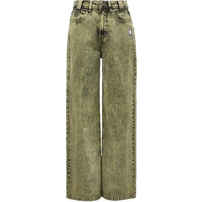 【ONLY奥莱】秋冬NBA联名百搭休闲直筒裤牛仔裤女