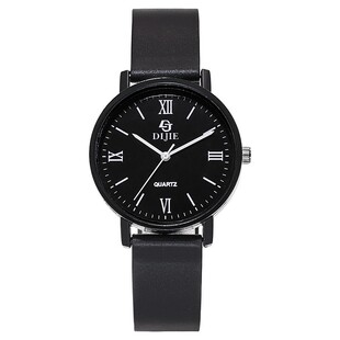 小清新百搭学霸手表男女学生韩版简约潮流复古情侣手表石英表腕表