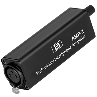 音响音量调节控制器卡侬母XLR转AUX音频转换盒子功放音量旋钮线控