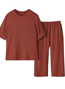 韩国儿童睡衣莫代尔春夏款家居服