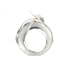 飞盘美式手抛网拉线配件拉丝8字环撒网渔网透明线 甩网鱼网脚丝线