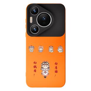 向钱看适用华为pura70pro手机壳2025新款mate60pro个性可爱女p70液态硅胶p60pro全包镜头50不撞款40防摔ultra