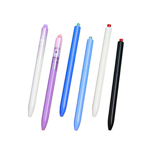 奥德美 中性笔 0.5黑色水笔旋转式刷题笔碳素笔速干高颜值ST笔头学生考试考研用笔莫兰迪色系走珠笔圆珠笔