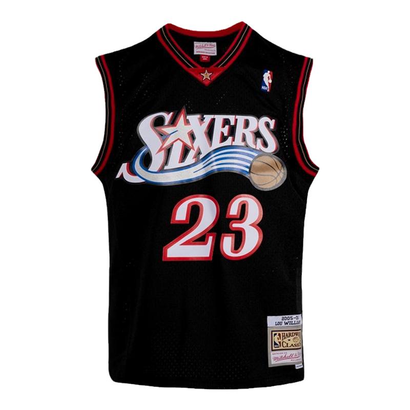 Mitchell&Ness NBA官方76人/威廉姆斯复古球衣05-06赛季SW球衣