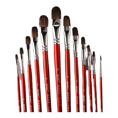 精品貂毛花貂水粉笔莫奈毛质顺滑