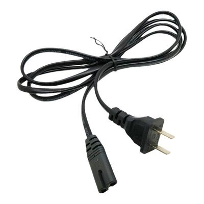 纯铜电源线8字尾两脚插头2芯220v