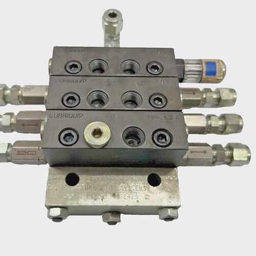 LUBRIQUIP Lubrication divider block assembly MH18-T X 2 MH12