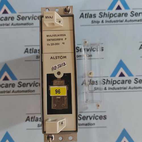 ALSTOM MVAJ105JA1002A TRIPPING CONTROL RELAY