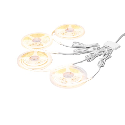 智能调光调色灯带语音遥控可感应