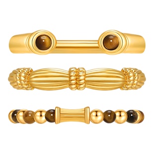 张婧仪同款oups!塔尼赠礼戒指套组金色复古原创设计叠戴小众首饰