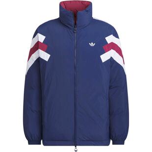 滔搏adidas阿迪达斯三叶草男子两面穿运动休闲保暖羽绒服KF9609