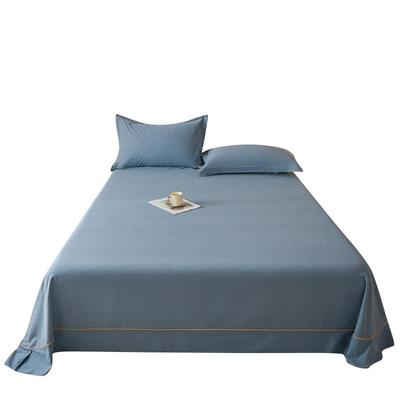 无印良品纯棉加厚磨毛床单单件