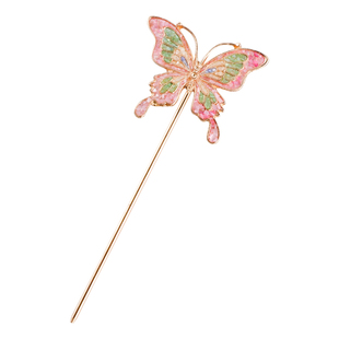 螺钿diy材料包非遗发簪手工胸针贝壳片贴花三八妇女节日团建活动