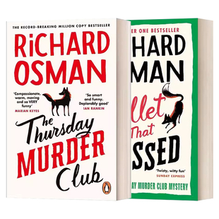 星期四谋杀俱乐部 幽默侦探小说Richard Osman3册合集 The Thursday Murder Club死了两次的人The Man Who Died Twice