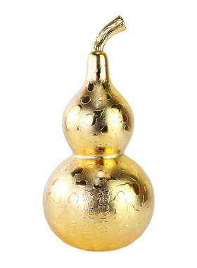 香港旗舰正品 李居明2026马年吉祥物工艺品  悬壶济世金葫芦 摆件