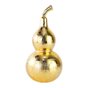 香港旗舰正品 李居明2026马年吉祥物工艺品 悬壶济世金葫芦 摆件