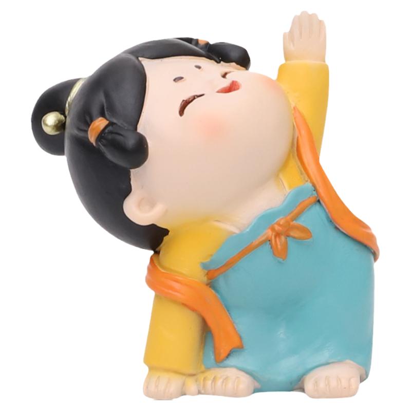西安文创纪念品大唐侍女摆件