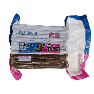 海农园冷面1kg*20包/箱韩国料理温面筋面荞麦冷面朝鲜冷面韩餐
