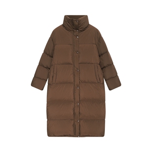 【90白鸭绒】Juicy Couture橘滋羽绒服女保暖长外套