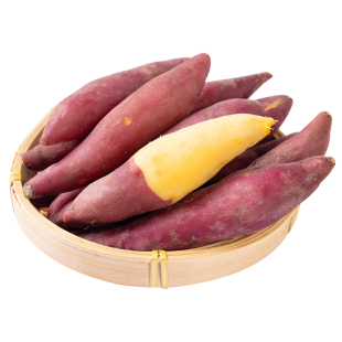 临安天目山小香薯黄心板栗红薯新鲜农家自种迷你手指地瓜5斤包邮