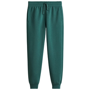 HM春季童装儿童男童棉质卫衣面料慢跑裤1236577