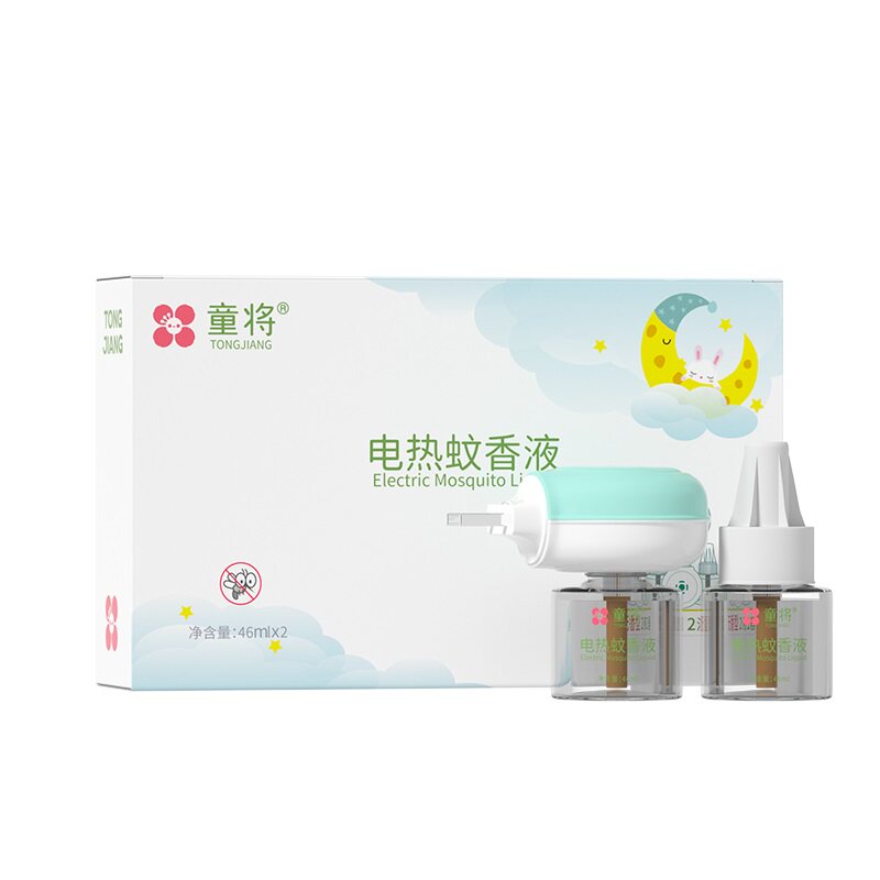 童将电热蚊香液 无味无烟电蚊香器家用防蚊神器驱蚊液插电式灭蚊