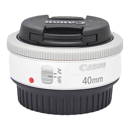 全新佳能EF40mm2.8 STM白色镜头200D二代100D ef40 stm定焦饼干头