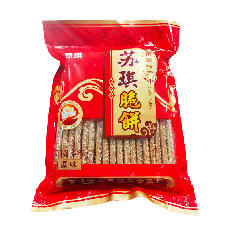 苏琪脆饼南通特产薄脆芝麻饼酥饼