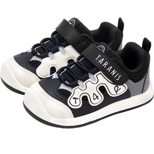泰兰尼斯学步鞋春季透气软底男宝宝学走路鞋子女宝宝防滑机能鞋