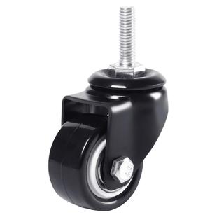 货架置物架轮子万向轮角钢3承重带刹车的1.5寸4移动滑轮重型脚轮