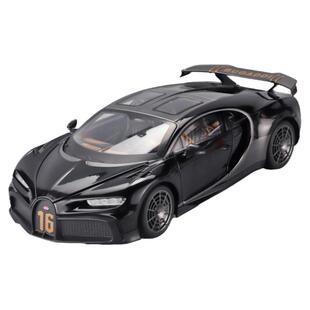 超大号1:18布加迪凯龙跑车合金仿真汽车模型男孩玩具车摆件藏品