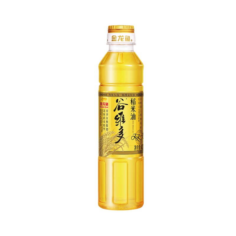 金龙鱼谷维多双一万稻米油400ml富含谷维素植物甾醇米糠油食用油