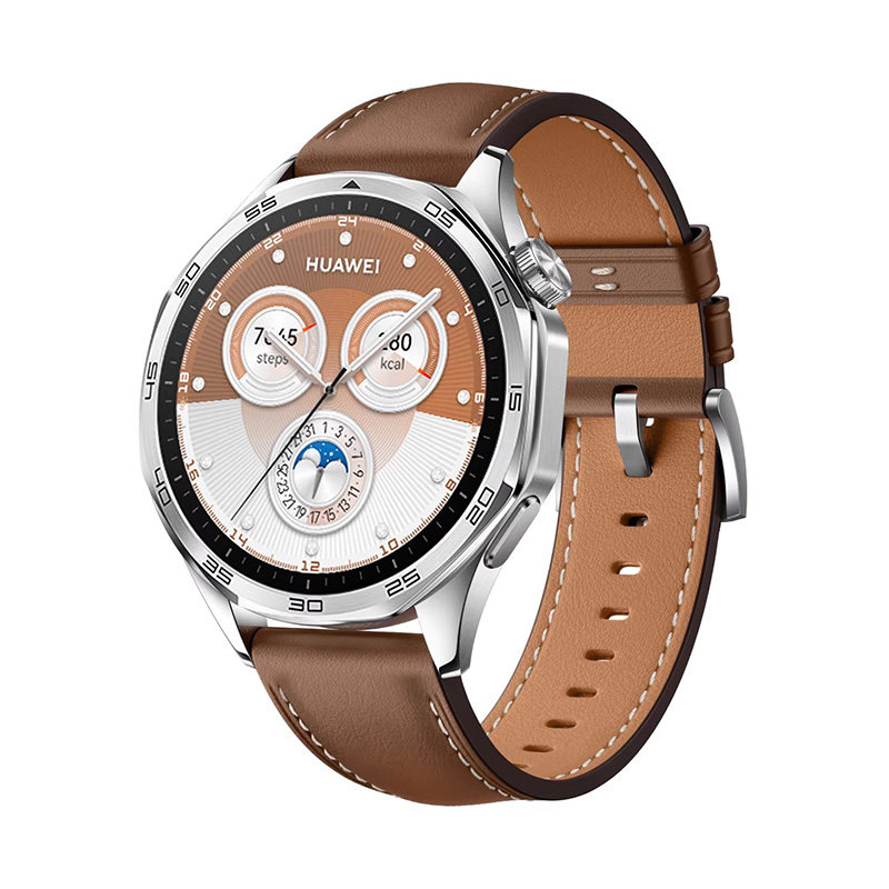 适用于华为watch4表带watch5新款gt6真皮腕带watchgt5表链GT4/GT3pro手表gt2 pro保时捷男荣耀gs女同款替换带