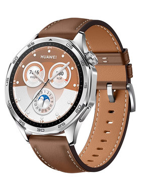 适用于华为watch4表带watch5新款gt6真皮腕带watchgt5表链GT4/GT3pro手表gt2 pro保时捷男荣耀gs女同款替换带