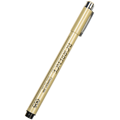 针管笔美术专用单支水彩防水勾线笔全套速写手绘br软头黑色针笔