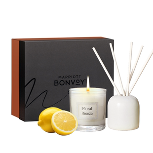 喜来登五星酒店花香微风蜡烛香薰棒礼盒礼物家用美国进口室内香氛