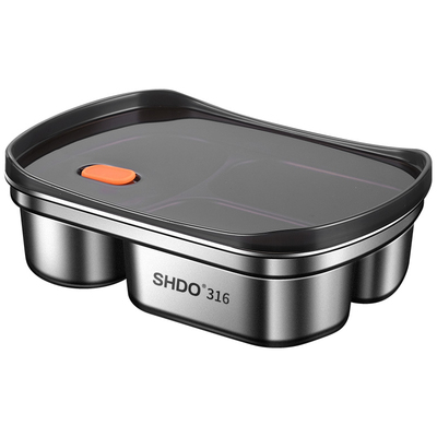 膳大皇316不锈钢饭盒分格便当盒