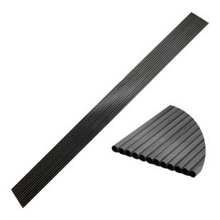 ACCMOS 1米加长纯碳箭杆反曲复合传统弓箭真羽成品箭支配件