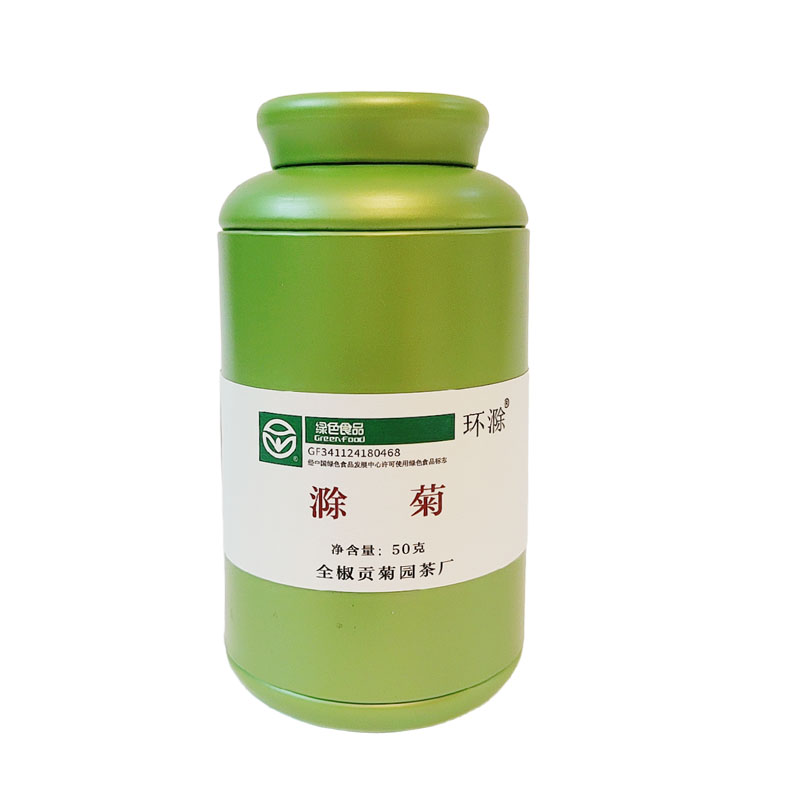 特级滁菊花茶无硫贡菊白菊罐装