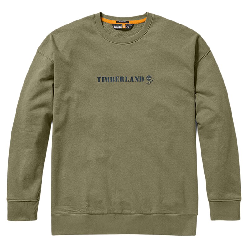 Timberland添柏岚男女款户外毛圈内里舒适长袖圆领套头卫衣A6BDT