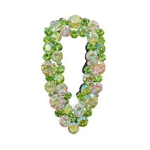 米龙饰品原创网红款大瓜子碎发夹时尚后脑勺发夹可爱侧边夹刘海夹