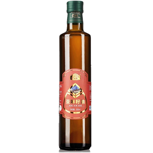 蒙谷香亚麻籽油冷榨一级食用500ML初榨亚麻酸56.3%