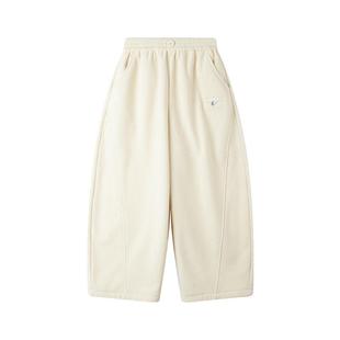 【加绒灯芯绒】百搭香蕉裤冬季加厚加绒休闲直筒裤子男女儿童