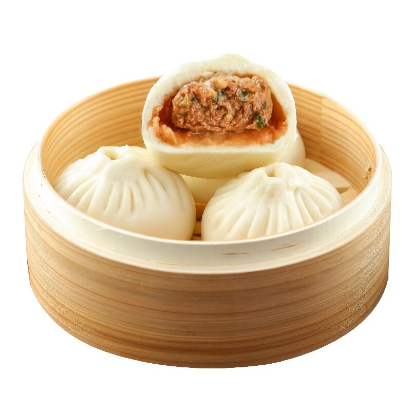 百年沙田包子老字号鲜肉包地标特产蒸品面食早餐速食包子半成品