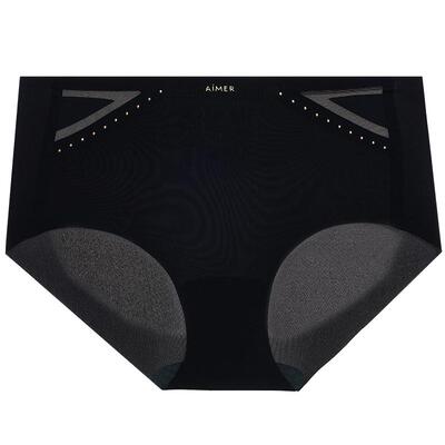 爱慕春日和风内裤女棉质里裆中腰平角裤AM23C531