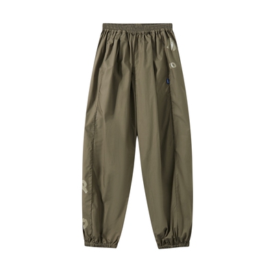 mipo春季儿童裤子男宽松休闲裤耐磨透气女童阔腿裤休闲百搭舒适