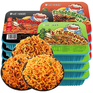 白象拌乐多干拌面葱油火鸡丝辣酱2盒装拌泡面整箱桶装加班必备