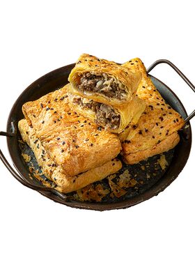 新疆美食疆小来酥皮烤包子