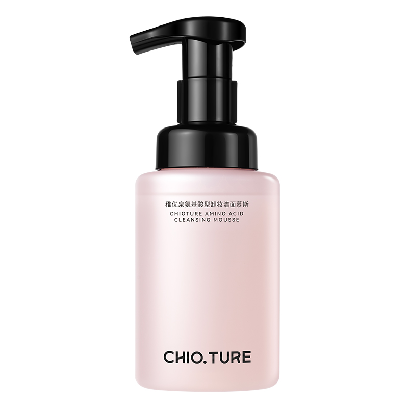 稚优泉卸妆洗面奶氨基酸型洁面慕斯泡沫洗卸二合一深层清洁毛孔