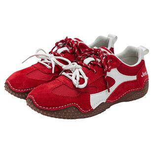 JEEP女鞋夏季德训鞋女运动阿甘鞋女款红色休闲赛车鞋马年限定鞋子